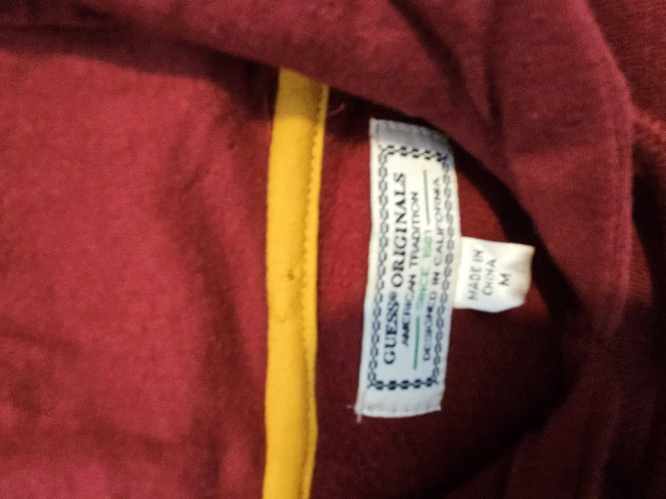 Sudadera con Capucha Guess X Asap Rocky Para Hombre Talla Mediana LOS ANGELES Colorblock Foto 3 de 4