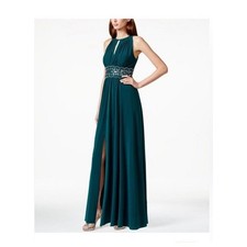 R M Collection Teal Emerald Evening Gown Size 20w bridesmaid mother of bride