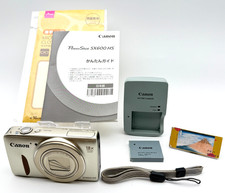 Canon PowerShot SX600 HS Gold Compact Camera 16MP 18x Zoom Wi-Fi Japan