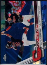 THEY GOT HOPS! 2017 Topps Chrome Sapphire Edition #378 /250 Indians