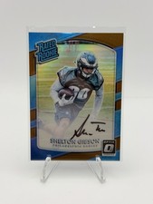 Shelton Gibson 2017 Donruss Optic Rated Rookie Bronze Auto #183 Rookie RC
