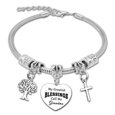 Grandma Gifts for Women Grandmother Bracelet Grandma Birthday Gifts Grandma Gift