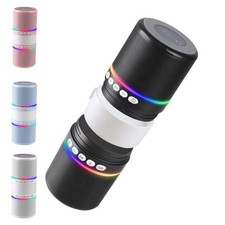 Altavoces Bluetooth Dividibles 3 en 1 Sonido Estéreo Máquina de Ruido Blanco Luces RGB