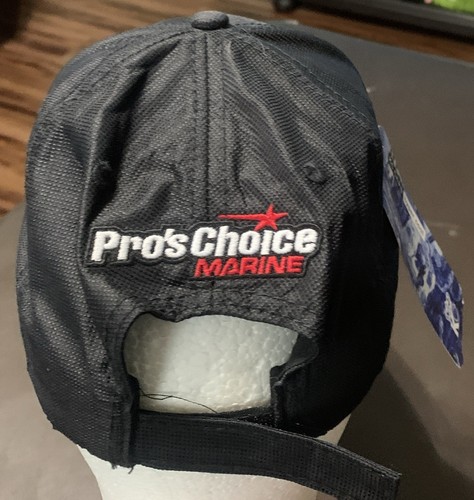 Mercury Inboard Outboard Boat Motors Lake Ocean Marine Black Baseball Cap - Picture 2 of 4