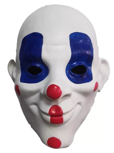 Halloween Masquerade Latex BATMAN Dark Knight Bank Robber Clown Joker Mask Props - Picture 9 of 11