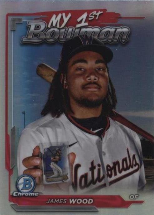 2024 Bowman Chrome - James Wood #M1B-38 - 1 of 1