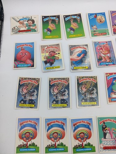 Pegatinas vintage 1987 cubo de basura para niños TÚ ELIGES UNA 287a-327A individuales GPK - Imagen 6 de 27