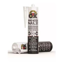 STRONG HYBRID GRAB ADHESIVE GLUE ALL WEATHER WATERPROOF INTERIOR EXTERIOR 290ML