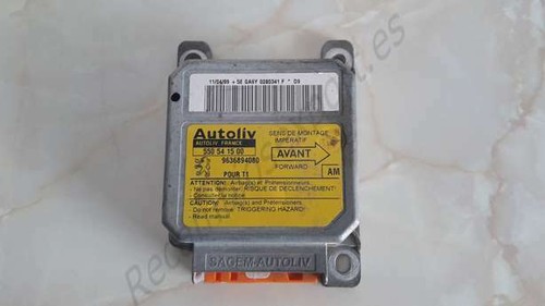 Airbagsteuergerät Peugeot 206 9636894080 Autoliv 550541500 AM