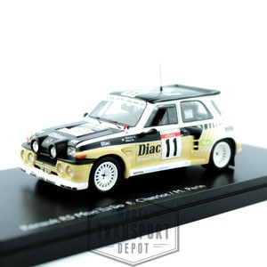 Schuco Renault 5 R5 Maxi Turbo Rally Ltd Edition Miniature Scale Model Car 1 43 Ebay
