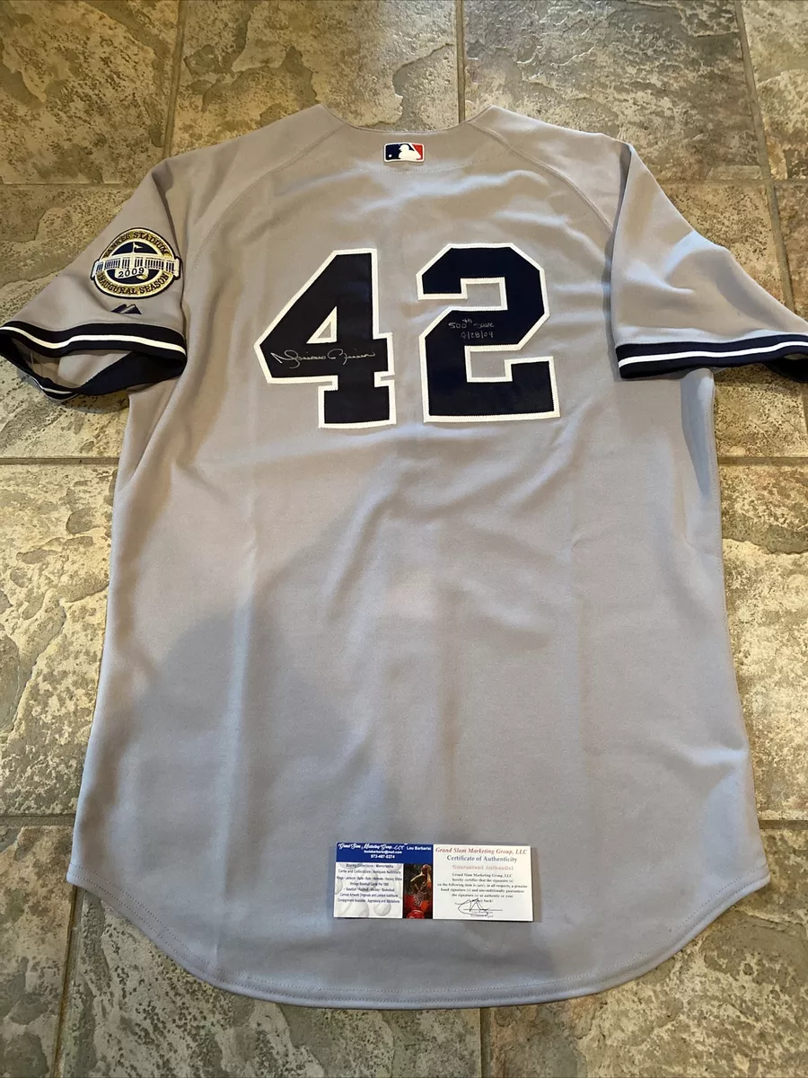 Mariano Rivera Signed 2009 New York Yankees Jersey “500 Saves” Size 48