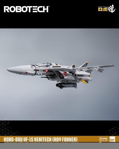 THREEZERO Robotech ROBO-DOU VF‐1S Veritech Roy Fokker Transform Action Figure - Picture 21 of 24