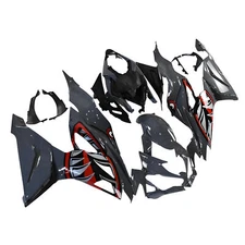 Shark Gray Fairings for 2019-2023 Kawasaki Ninja ZX6R 636 Plastic Bodywork Kit