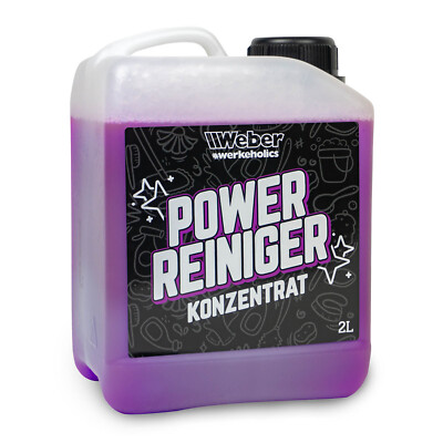 Weber Power Reiniger Konzentrat 2L Offroad Motorradreiniger Fahrzeugreiniger