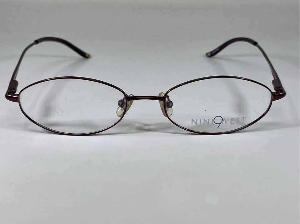 Marco de gafas para mujer NINE WEST 335 0TD6 NOS rojo borgoña 51-17-135 Foto 2 de 4