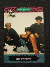 1991 BELL BIV DEVOE YO! MTV RAPS  PROSET MUSICARDS #2 BASE CARD POISON