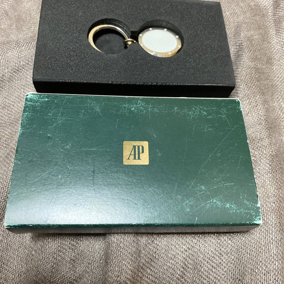 Rare Audemars Piguet White Dial Key Ring | eBay Rare Audemars Piguet White Dial Key Ring | eBay