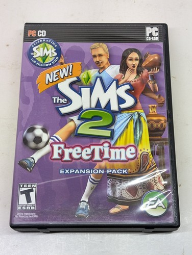 The Sims 2 Freetime PC Game 2008 Expansion | 2 Discs Good Condition CIB