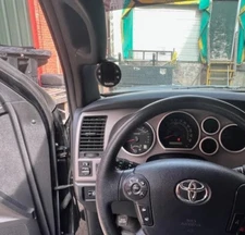 07 12 Toyota Tundra Left Side Pillar Trim 52mm Single Gauge Pod Mount