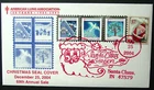 US, 2004 Santa Claus Indiana Unused FDC & Tied On, Scott 2004-5 Designs