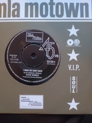 Stevie Wonder I Want My Baby Back / Contours  Take Him Back  NORTHERN SOUL Mint