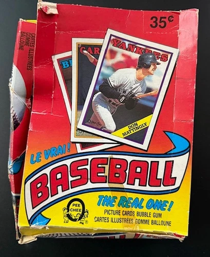 1988 O-Pee-Chee Baseball Wax Box ( 48 Packs ) - See Condition