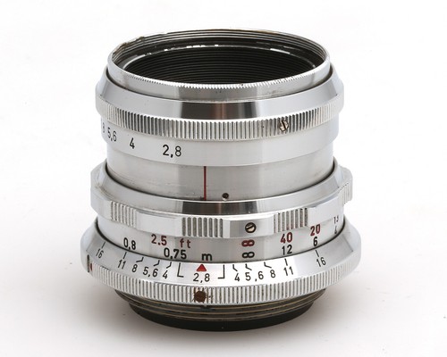 Schneider-Kreuznach Xenar 2,8/50 mm mit M42 Gewinde Sehr seltene Version !