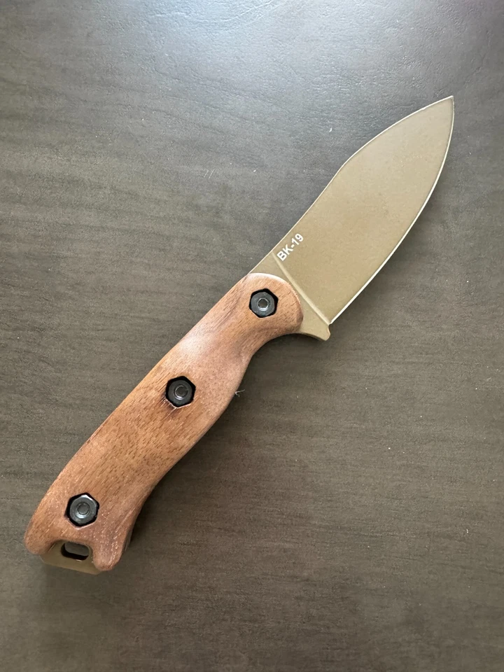 Básculas de nogal para Ka-Bar Becker bk-15, 16, 17, 18, 19 / hechas en EE. UU. Foto 4 de 4