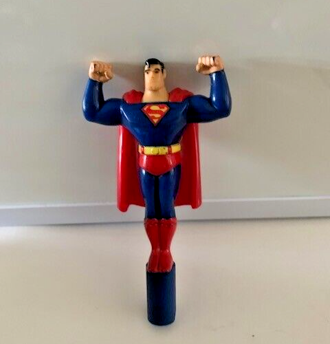 Burger King 1997 Kids Meal Superman Toy Cake Topper Without Base