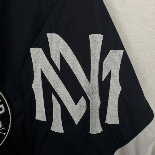 Mastermind World Mitchell & Ness Large Windbreaker Jacket 2023 Collab Black New image 7
