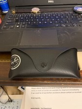 genuine Ray ban sunglasses case new with cleaning cloth / fabric brand new