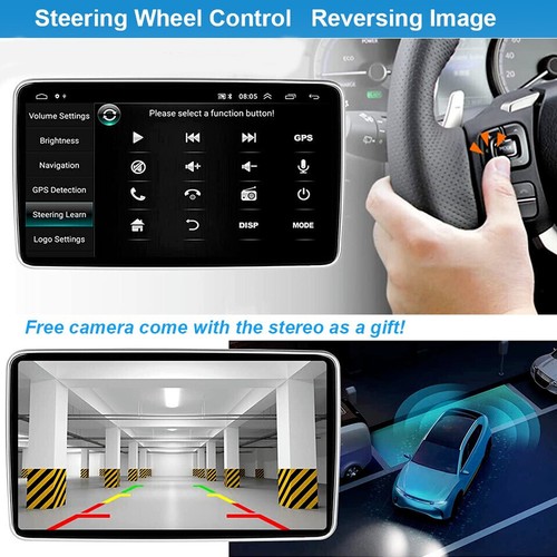 15" HD Car Radio GPS Navigation Android 4+64GB For 2010-2019 Lexus GX400 GX460 - Picture 11 of 23
