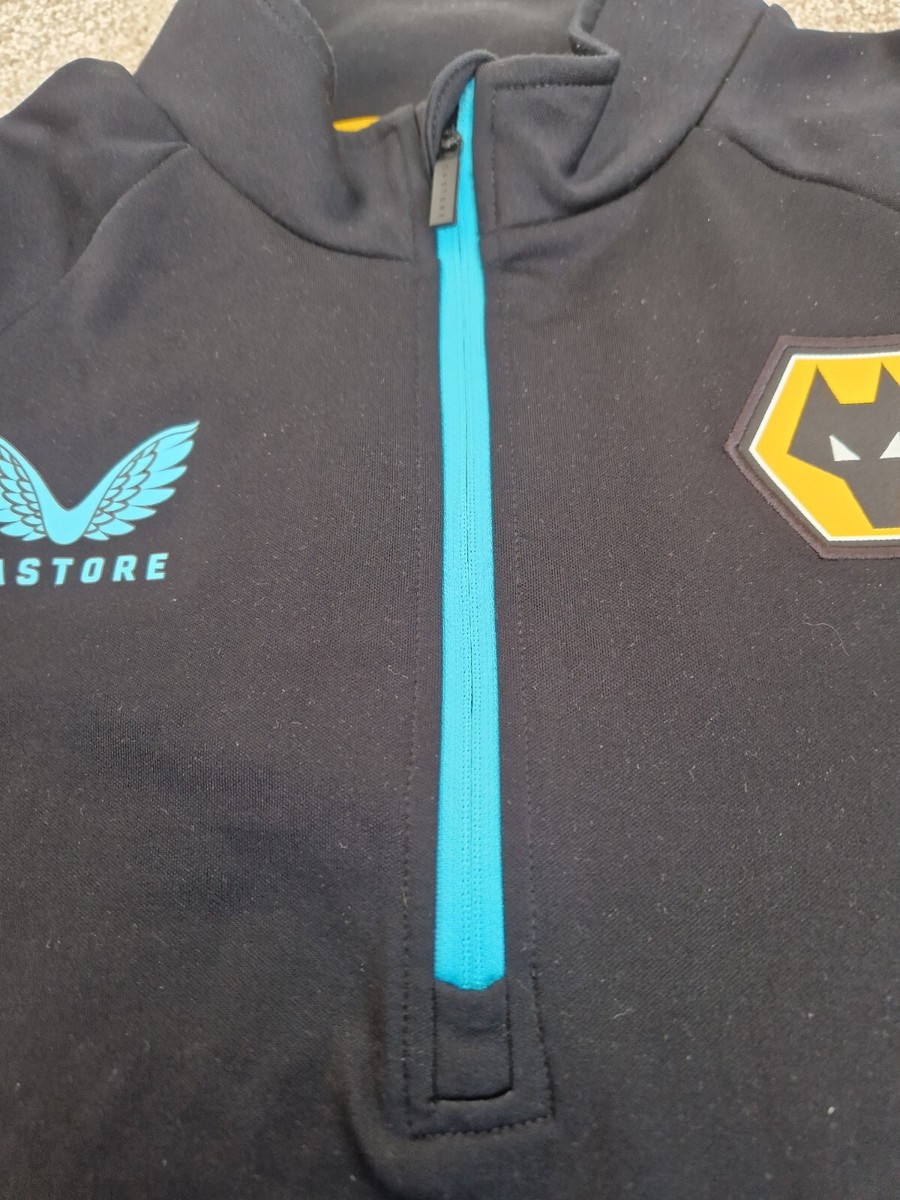 CASTORE Wolves アンセムジャケット WOLVERHAMPTON WANDERERS CASTORE WOLVES MENS XS BLACK
