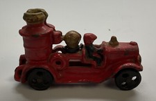 Cast Iron Fire Engine Fire Pumper Truck Z6