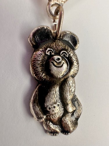 Olympic bear badge, 1980 Olympic Games. Moscow Olympics - Picture 4 of 7