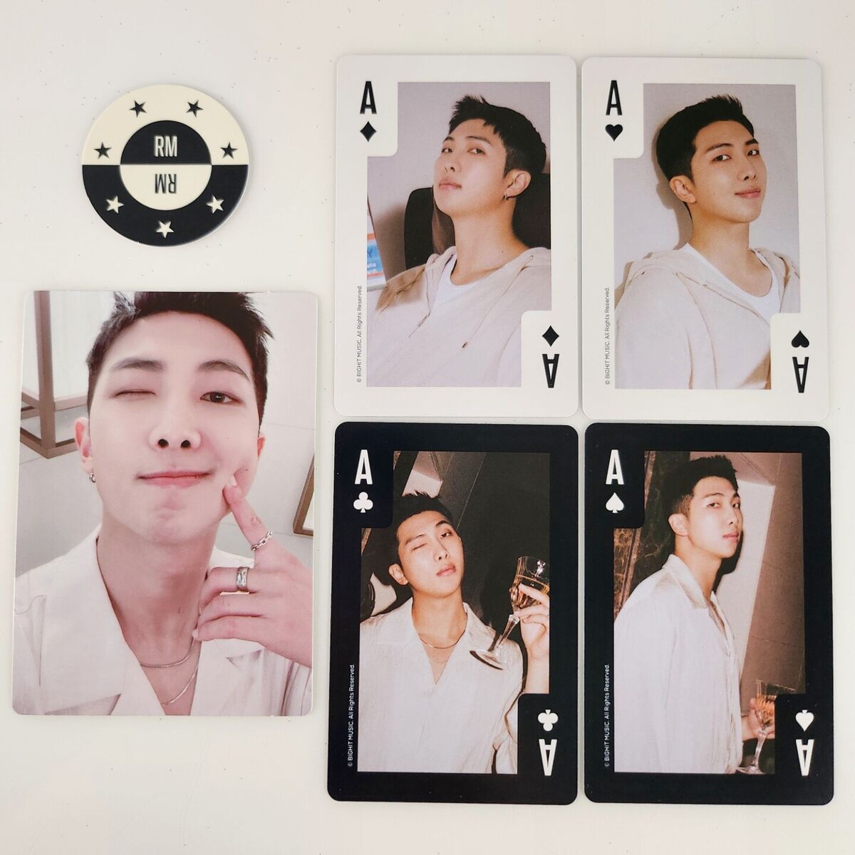 BTS GLOBAL Official Fanclub ARMY Membership Kit 9th Photocard set