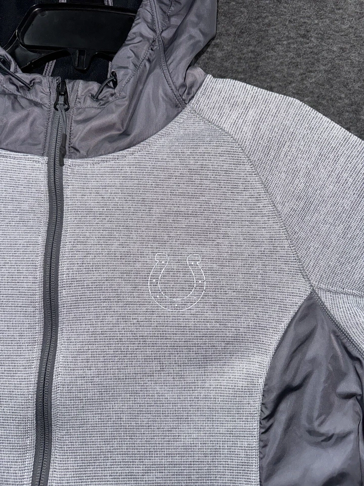 Under Armour Hombres L Combina Auténticos Abrigos Indianápolis Cremallera Completa Chaqueta con Capucha Foto 2 de 4