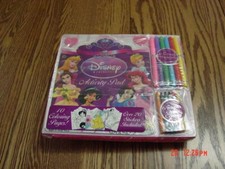 New Old Stock Disney Princess Activity Pad Markers may be dried out
