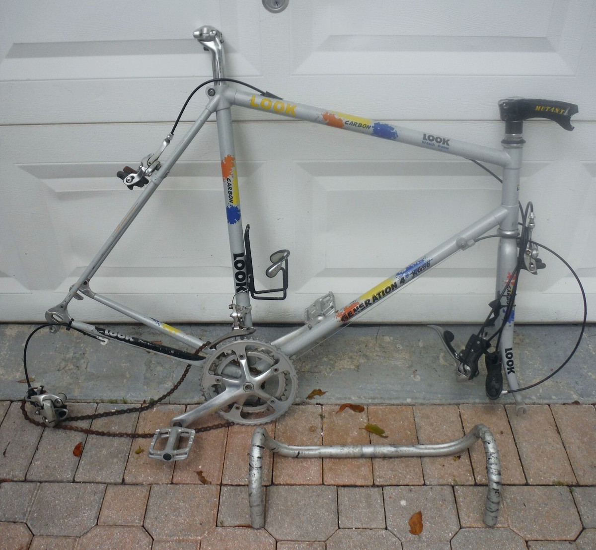 LOOK GENERATION 4 KG56 CARBON BIKE FRAME SIZE 60CM W/ DURA LOOK GENERATION 4 KG56 CARBON BIKE FRAME SIZE 60CM W/ DURA