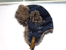 Men Dog Ear Trapper Flap Hat Faux Fur Good Fellow & Co One Size NEW !!!