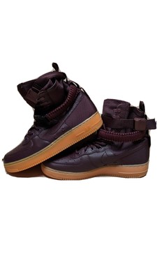 nike sf air force 1 deep burgundy