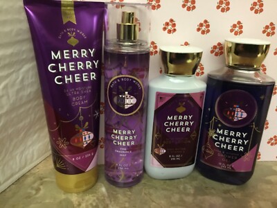 Bath & Body Works MERRY CHERRY CHEER suite