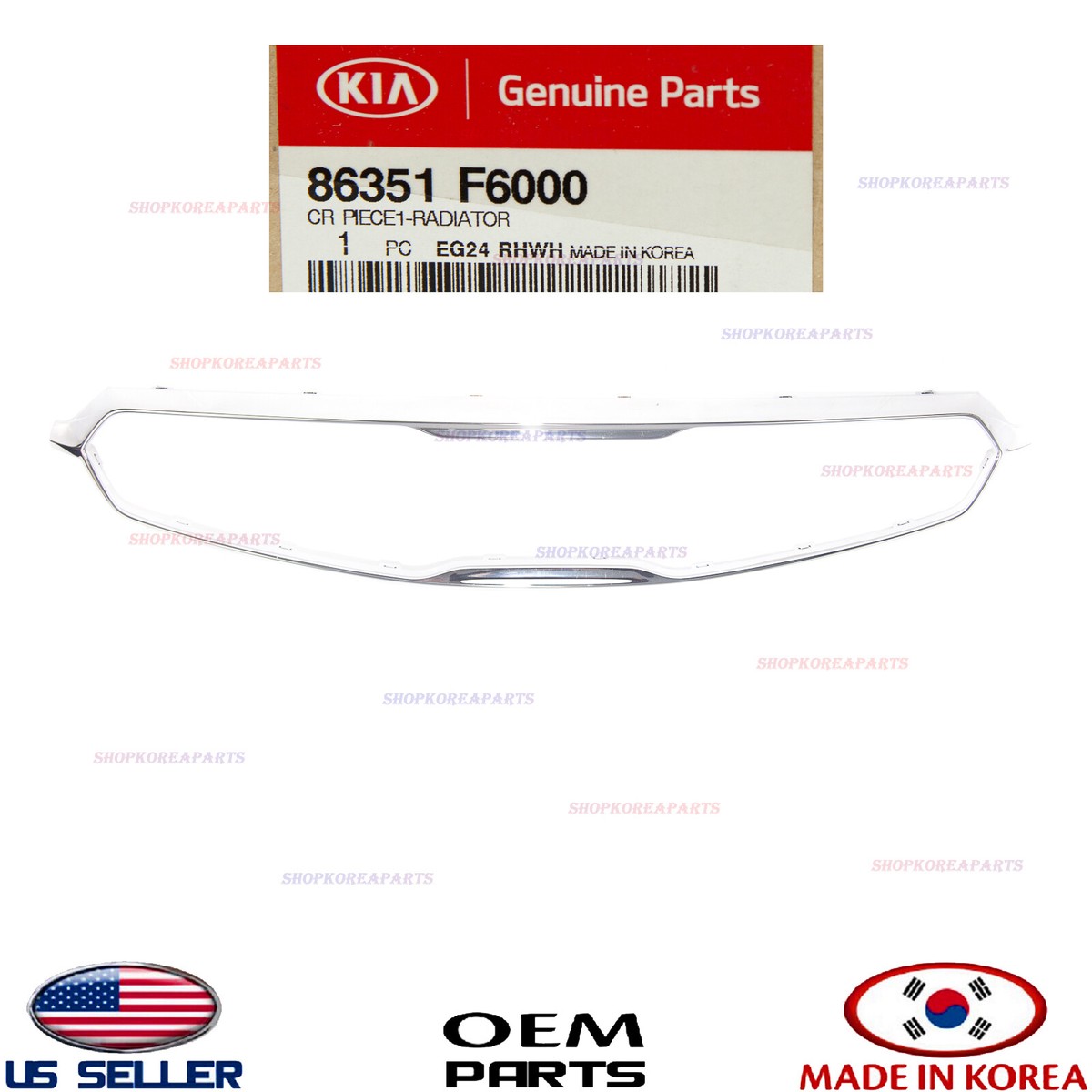 Genuine Upper Grille Surround Trim ⭐OEM⭐ KIA CADENZA 2017-2019