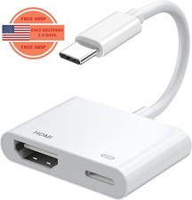 Adaptador USB C a HDMI Digital AV para iPhone 15, pantalla de sincronizaci n de