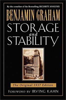 Storage and Stability: The Original 1937 Edition (Paperback or Softback)