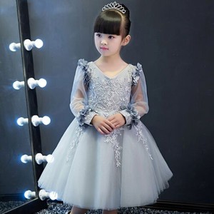 Flower Dress Kids Birthday Wedding Bridesmaid Pageant Princess Image Is Loading Flower Dress Kids Birthday Wedding Bridesmaid Pageant