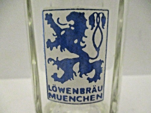 2 tazas de cerveza Lowenbrau Muenchen vasos - decoración de cueva para hombre - coleccionables - Imagen 6 de 8
