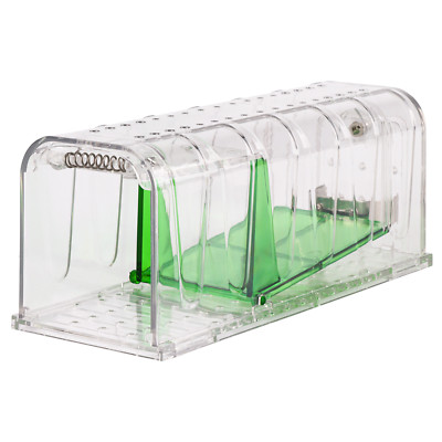 Humane Mouse Trap 2-Pack (Case of 36) Clear Fast Catch  72 Total Traps