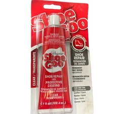 Shoe Goo Original 3.7oz - Full Size Tube - Clear - Rebuild, Protect, Repair