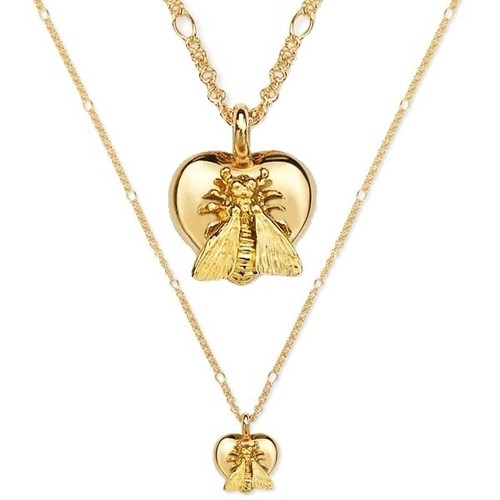GUCCI collana donna Le Marche Des Merveilles cuore ape oro 18kt  YBB415249001 | eBay